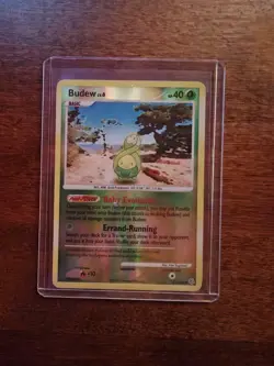 Budew 43/130 Reverse Holo - 2007 Diamond & Pearl Base Set - LP/NM - Pokemon TCG - Image 1