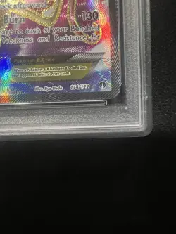 2016 POKEMON XY BREAKPOINT #114/122 GYARADOS EX FULL ART PSA 8 - Image 4