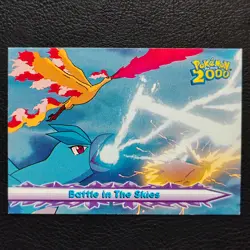 Pokemon The Movie 2000 Topps Blue Logo Battle In The Skies First Printing #45 - Image 2