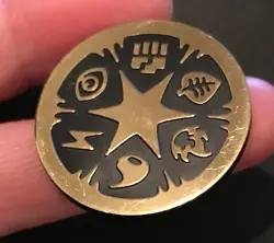3 X Pokemon Coins Tokens Groudon Rayquaza Energy Legendary Hoenn SHINY - Image 3