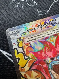 Hearthflame Mask Ogerpon EX 192/167 Pokemon TCG Twilight Masquerade English - Image 3