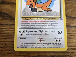 Pokemon Wotc Black Star Promo # 5 Movie Promo DRAGONITE **not played** - Image 3