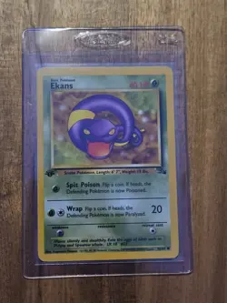 1st Edition Ekans NEAR MINT 46/62 - Fossil Set - 1999 Pokemon TCG WOTC Vintage - Image 1