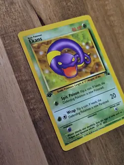 1st Edition Ekans NEAR MINT 46/62 - Fossil Set - 1999 Pokemon TCG WOTC Vintage - Image 3