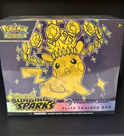 Pokemon TCG Surging Sparks Pokemon Center Elite Trainer Box ETB New Sealed - Image 1