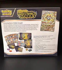 Pokemon TCG Surging Sparks Pokemon Center Elite Trainer Box ETB New Sealed - Image 3