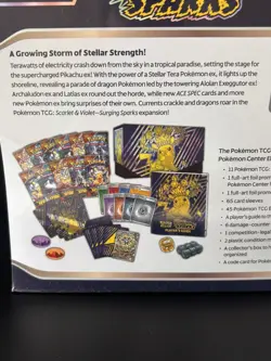 Pokemon TCG Surging Sparks Pokemon Center Elite Trainer Box ETB New Sealed - Image 5