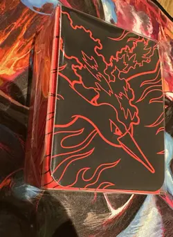 Pokemon TCG Deck Box Team Rocket Moltres Design New Sealed - Image 1