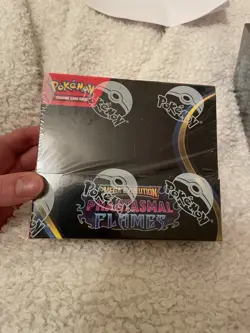 Pokemon TCG Mega Evolutions Phantasmal Flames Booster Box New Sealed - Image 1
