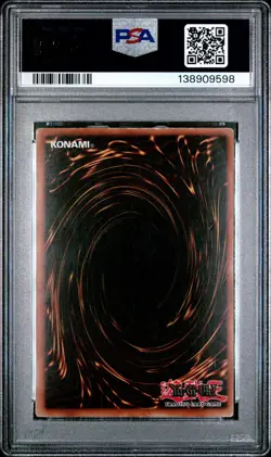 2002 YU-GI-OH! STARTER DECK: YUGI #006 DARK MAGICIAN PSA 3 - Image 2