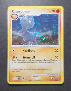Cranidos DP07 (Holo Swirl) - Pokemon TCG Diamond and Pearl Promo - NM-LP - Image 1