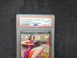 2021 ONE PIECE WAFERS JAPANESE COUNTERATTACK SIGNAL #15 BOA HANCOCK PSA 10 - Image 3