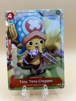 Tony Tony.Chopper Parallel ST21-008 - One Piece Starter Deck EX: Gear 5 Foil NM - Image 4