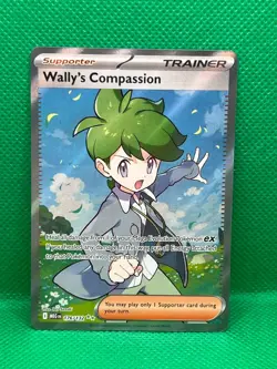Pokemon Tcg Wally's Compassion 176/132 Full Art Mega Evolution - Image 1