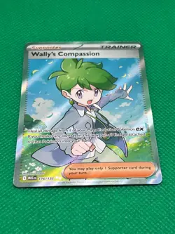 Pokemon Tcg Wally's Compassion 176/132 Full Art Mega Evolution - Image 2