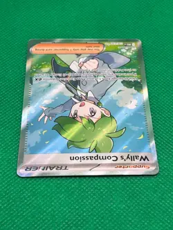 Pokemon Tcg Wally's Compassion 176/132 Full Art Mega Evolution - Image 3