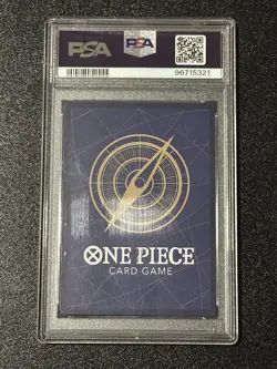 PSA 10 💎 MONKEY D. LUFFY #13 (OP06-013) ALT ART WINGS OF THE CAPTAIN ONE PIECE - Image 2
