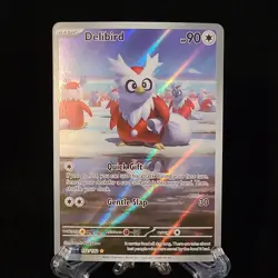 Pokemon Delibird 152/132 Mega Evolution Illustration Rare Card NM - Image 2