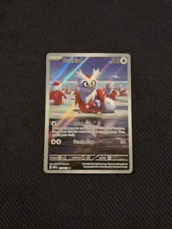Pokemon TCG Mega Evolution Base Set: Delibird 152/132 Illustration Rare Card NM - Image 1