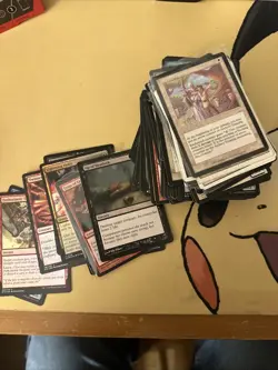 Magic The Gathering lot of 100 + Cards - Image 1