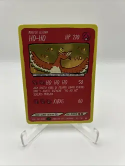42/50 Ho-Ho - Ho-oh Pokkedo V1 Indonesian Fan Art Pokemon Derpy Parody Card - Image 1
