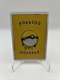 42/50 Ho-Ho - Ho-oh Pokkedo V1 Indonesian Fan Art Pokemon Derpy Parody Card - Image 2