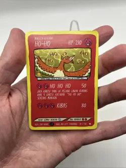 42/50 Ho-Ho - Ho-oh Pokkedo V1 Indonesian Fan Art Pokemon Derpy Parody Card - Image 3