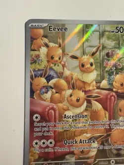 Pokemon Eevee Holo TCG Card Sv06 Twilight Masquerade 188/167 NM Condition - Image 4