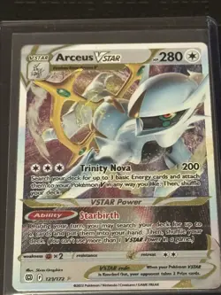 Arceus V And Vstar Metal Cards NM/M Read Desc - Image 3