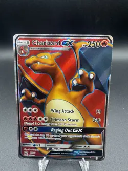 Charizard GX - SM60 - Full Alt Art Promo Rare - Pokemon Card - DMG - Image 1