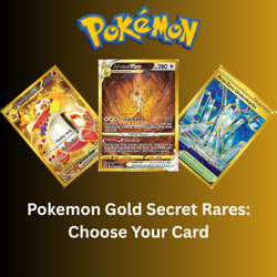 Pokemon Gold Secret Rare - Choose Your Card English Near Mint - Image 1