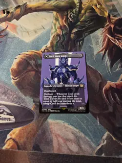 Cecil, Dark Knight (Borderless) FIN 380 Normal English NM - MTG - Image 1