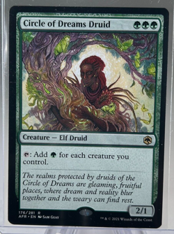 1x Circle of Dreams Druid - NM English MTG - Adventures in the Forgotten Realms - Image 1
