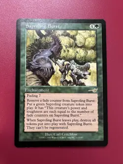 *** Saproling Burst *** Nemesis LP MTG English - Image 1