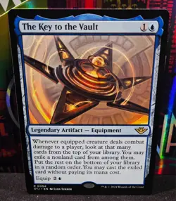 magic the gathering - The Key to the Vault - Legendary Artifact - Equipment Rare - Image 1