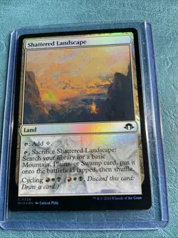 Shattered Landscape Modern Horizons 3 Foil Common 0226 MTG - Image 1