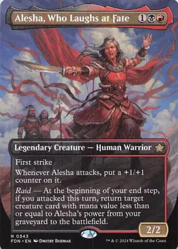 Alesha, Who Laughs at Fate (Borderless) Foundations Regular - Image 1