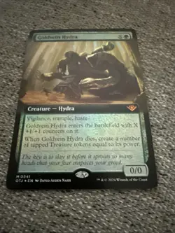 MTG Goldvein Hydra - Foil - Extended Art NM-Mint Outlaws of Thunder Junction - Image 2