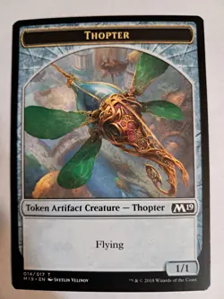 Thopter TOKEN #014 M19 Core Set 2019 MTG Magic LP/NM MUST BUY 2or+ BULK DISCOUNT - Image 1