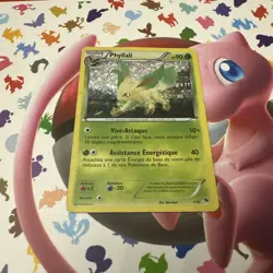 Carte Pokemon Phyllali 1/12 Holo Promo McDonald’s Mcdo 2013 - Image 1