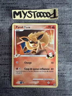 Carte Pokemon Pyroli 60/111 Platine Francais Occasion - Image 1