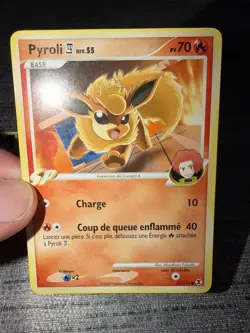 Carte Pokemon Pyroli 60/111 Platine Francais Occasion - Image 3