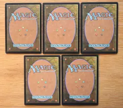 Set of 5 Circle of Protection Black, Blue, Green, Red, White *NM* Magic MTG 6th - Image 2