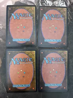 *** BETA Circle of Protection: Green x4 *** NM-Mint Beauty! - Vintage MtG Magic - Image 2