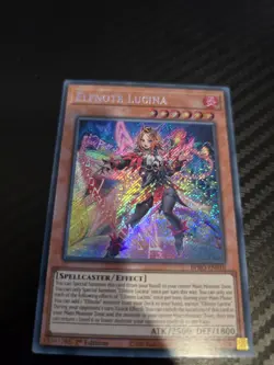 BPRO-EN010 Yugioh Elfnote Lucina Secret Rare 1st Edition - Image 1