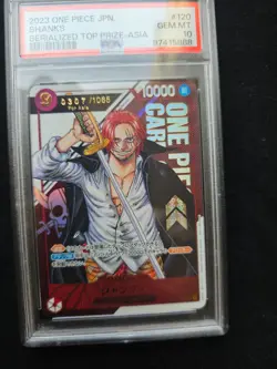 Shanks (Championship 2023) [0307/1065] OP01-120 One Piece (Japanese) PSA 10 - Image 2