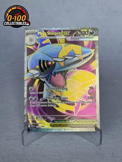Mega Sharpedo ex 113/094 Ultra rare Phantasmal Flames Pokemon TCG NM - Image 1