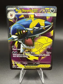 Pokemon TCG: Mega Sharpedo Ex 113/094 Phantasmal Flames Ultra Rare, NM - Image 1