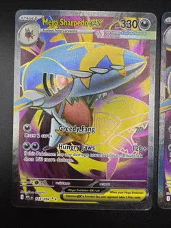 Pokemon TCG: Mega Sharpedo Ex 113/094 Phantasmal Flames Ultra Rare, NM - Image 4
