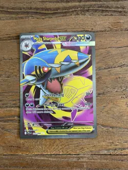 Mega Sharpedo EX Ultra Rare 113/094 Phantasmal Flames Pokemon Card TCG NM - Image 1